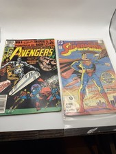 Huge lot of 80 Vintage comic books marvel, Dc, Superman, Spiderman, Hulk  More picture