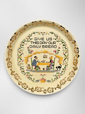 Vintage Lord Nelson Ware Daily Bread Plate Elijah Cotton England 4.5