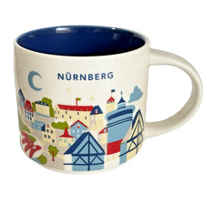 Starbucks NURNBERG Germany You are Here Starbucks Coffee Tea Mug Red White Blue picture