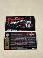 Data East Phantom Of The Opera Pinball Apron Cards picture