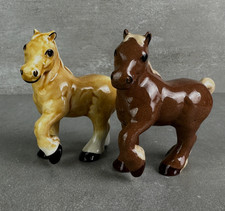 Early Hagen Renaker Chestnut Draft Horse Black Hooves ~50s 1949-1951 - (1)AS IS picture
