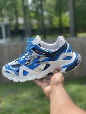 Balenciaga Track 2 Men's Sneakers Blue White Size 45 EU / 12 US 100% Authentic picture