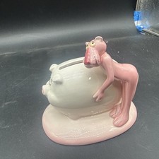 Vtg  Royal Orleans Japan 1980s The Pink Panther Piggy Bank picture