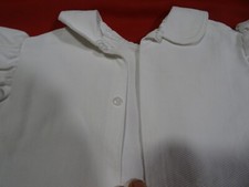 lot of 2 antique clothes, vintage white handmade baby, doll bra etc. picture
