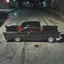 VTG 1989 Monogram Model 1957 Chevrolet Bel Air Car Black Scale 1:87 Collectible picture