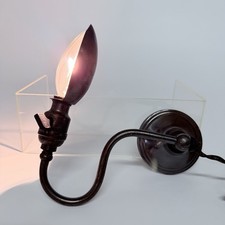 Antique 1920s Bryant Brass Piano Lamp picture